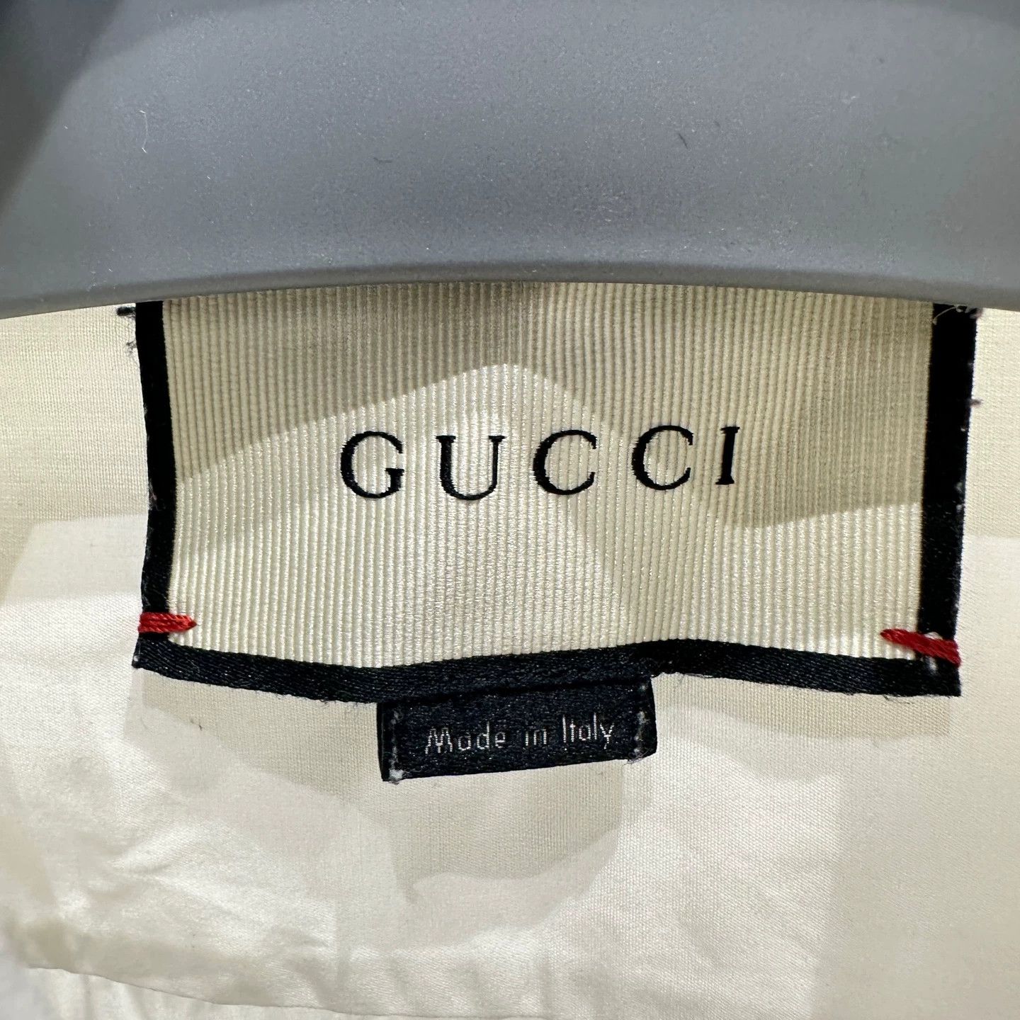 Gucci Gucci mar392 Solid Cotton Long Sleeve Shirt M Size US M / EU 48-50 / 2 - 3 Thumbnail