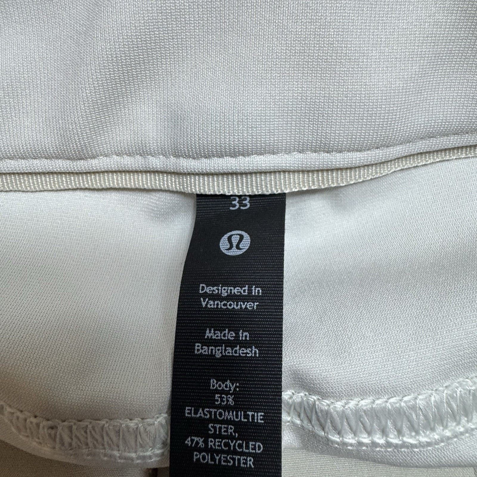 Lululemon Lululemon Men's ABC Slim-Fit Pant Warpstreme Light Gray 33 Size US 33 - 8 Thumbnail