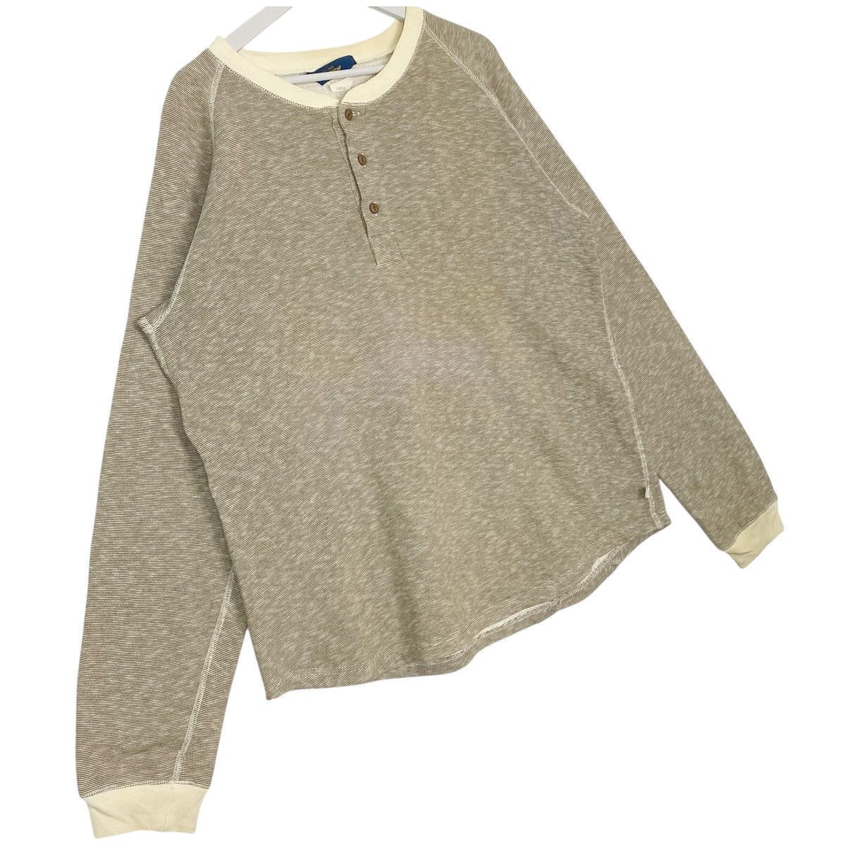 Other Vintage Woolrich Half Button Sweatshirt Beige Size L Size US L / EU 52-54 / 3 - 3 Thumbnail