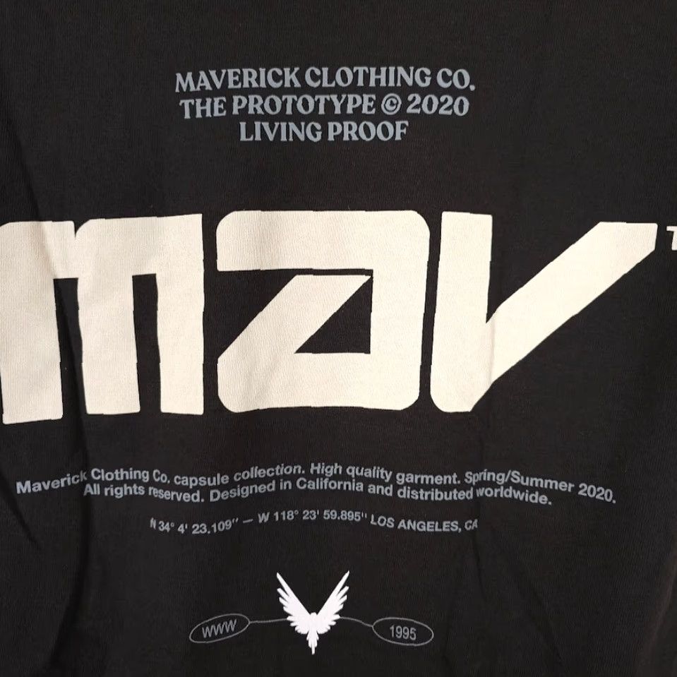 Vintage Maverick T Shirt Mens Small Black Logan Paul Streetwear MAV Shirt Mens Small Black Streetwear MAV Size US S / EU 44-46 / 1 - 5 Thumbnail