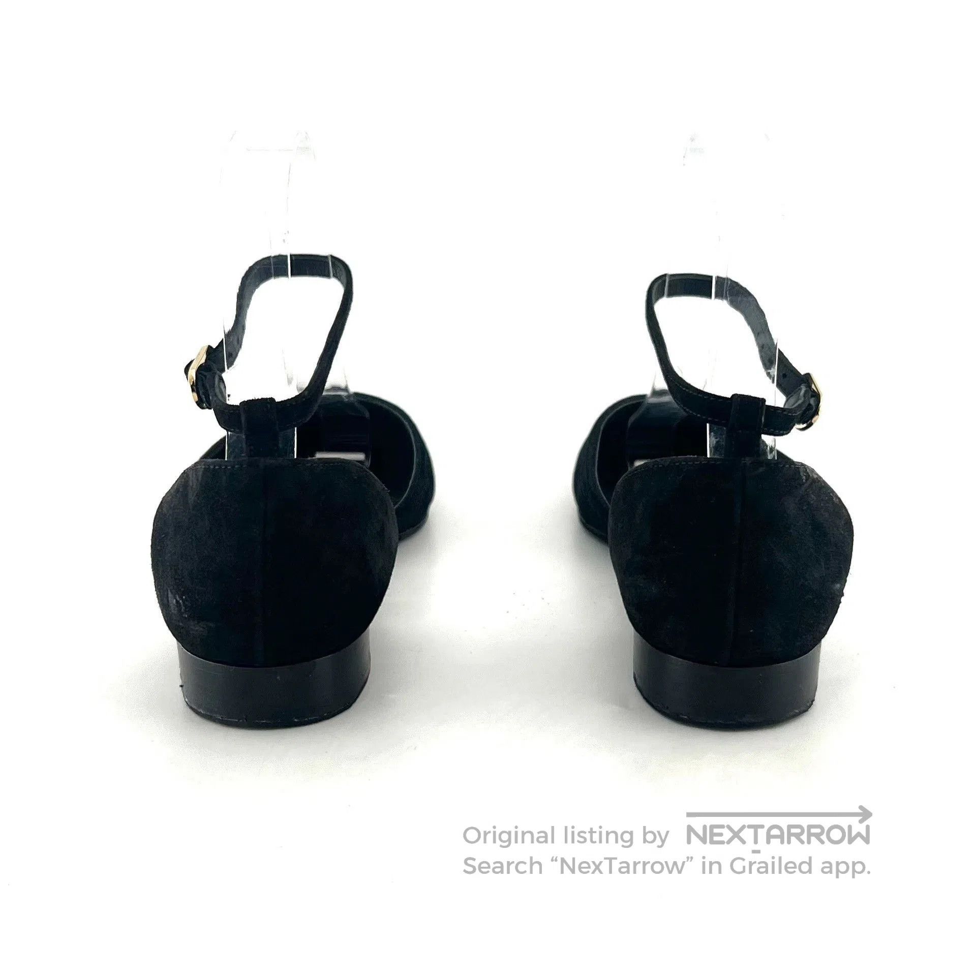 Chanel Chanel Pointed Toe Ankle Strap Sandals. Size US 5 / IT 35 - 4 Thumbnail