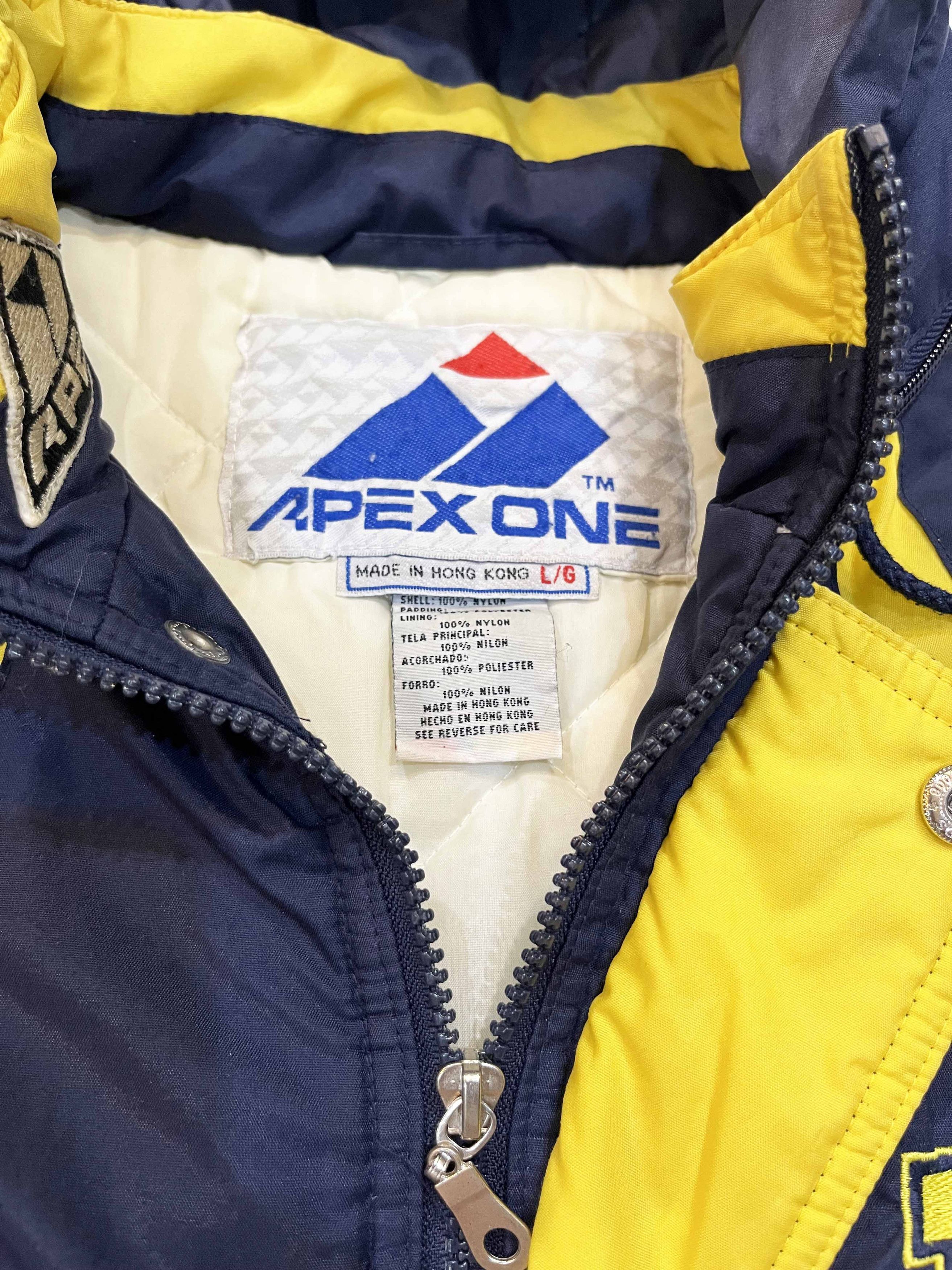 Apex One × NCAA × Vintage Vintage Apex One NCAA Michigan Wolverines Full Zip Jacket Size US L / EU 52-54 / 3 - 4 Thumbnail