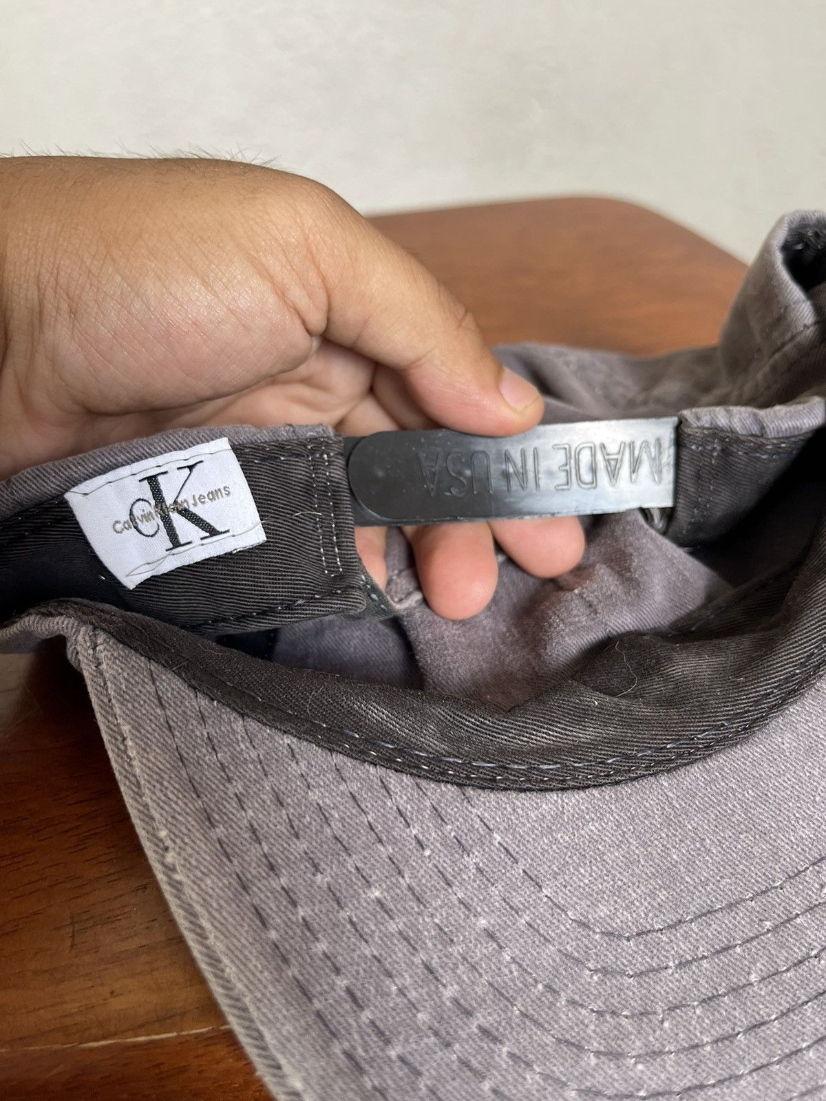 Calvin Klein × Vintage Vintage Calvin Klein Jeans Hats Size ONE SIZE - 4 Thumbnail