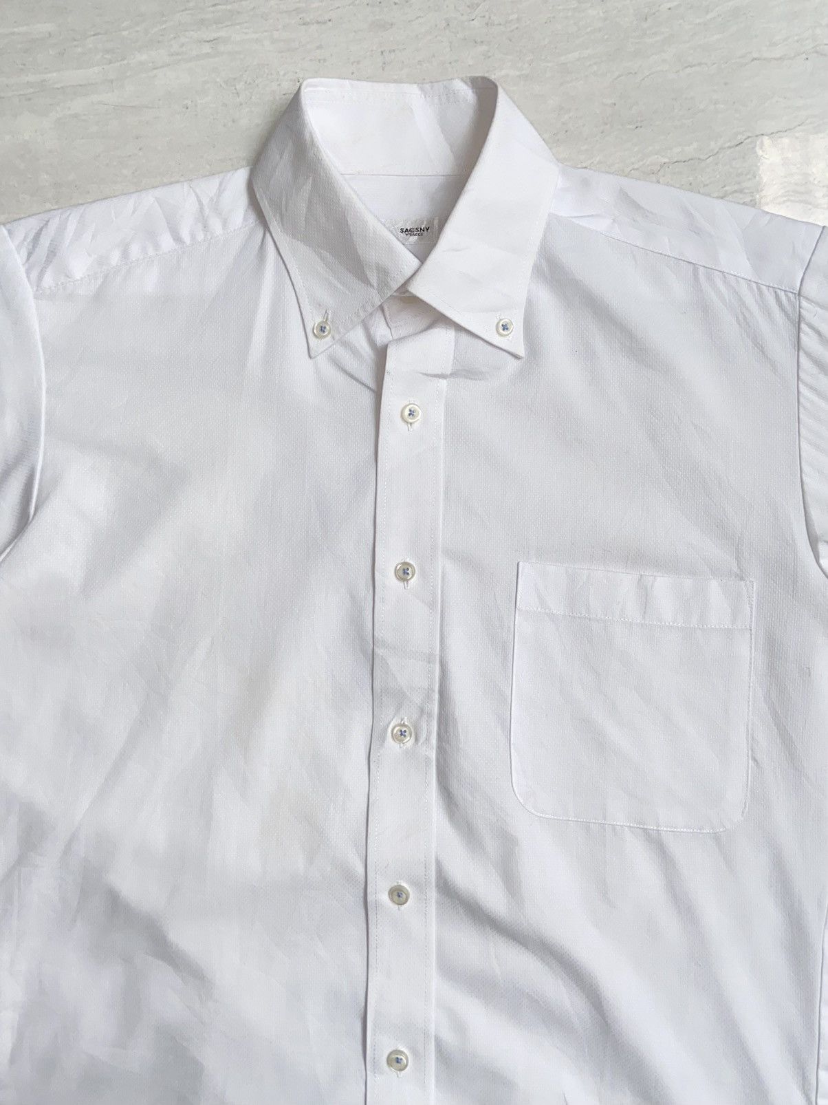 Designer × Japanese Brand × Yohji Yamamoto SACSNY Y’SACCS White Shirt Size US S / EU 44-46 / 1 - 8 Thumbnail