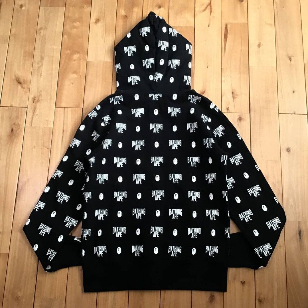 Bape BAPE LOGO Monogram full zip hoodie a bathing ape Size US S / EU 44-46 / 1 - 3 Thumbnail