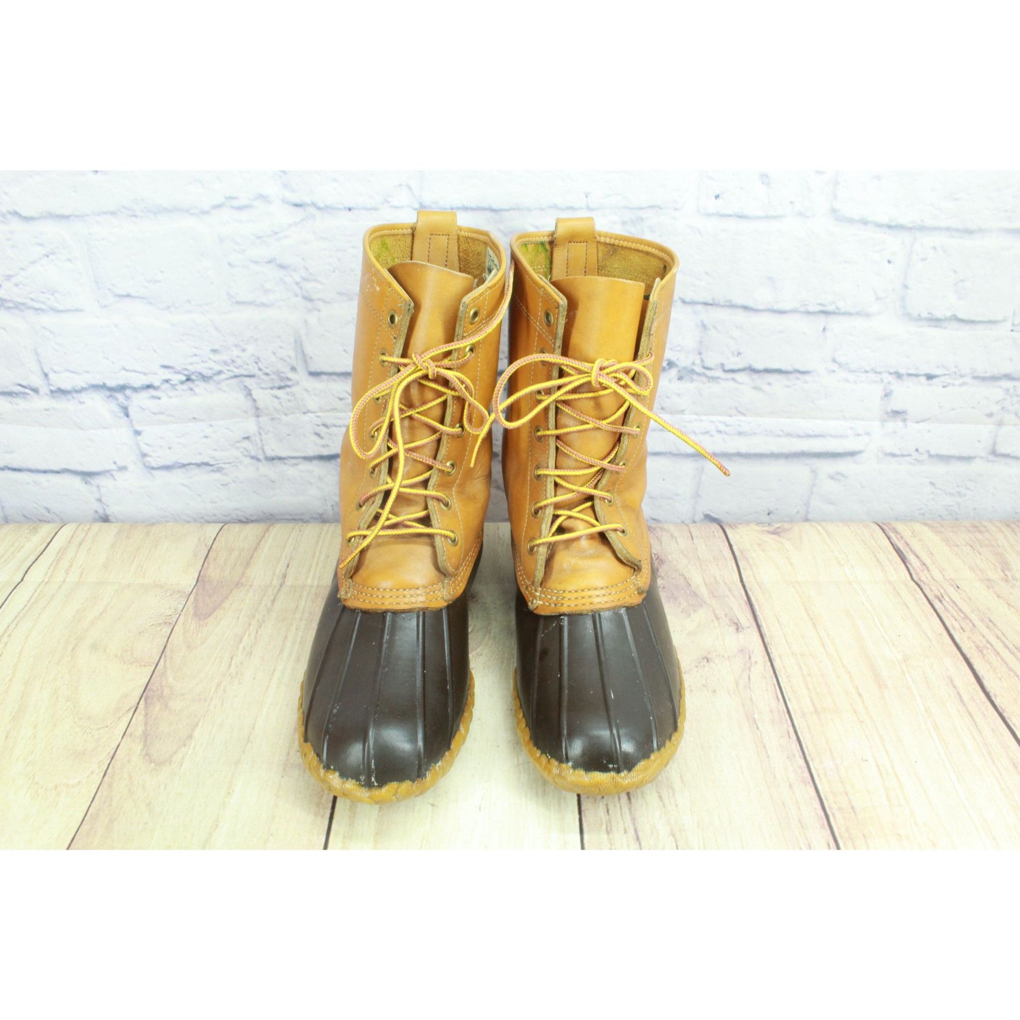 L.L. Bean Vintage LL Bean Women's Maine Hunting Shoe Unlined Duck Boot Size US 9 / IT 39 - 5 Thumbnail