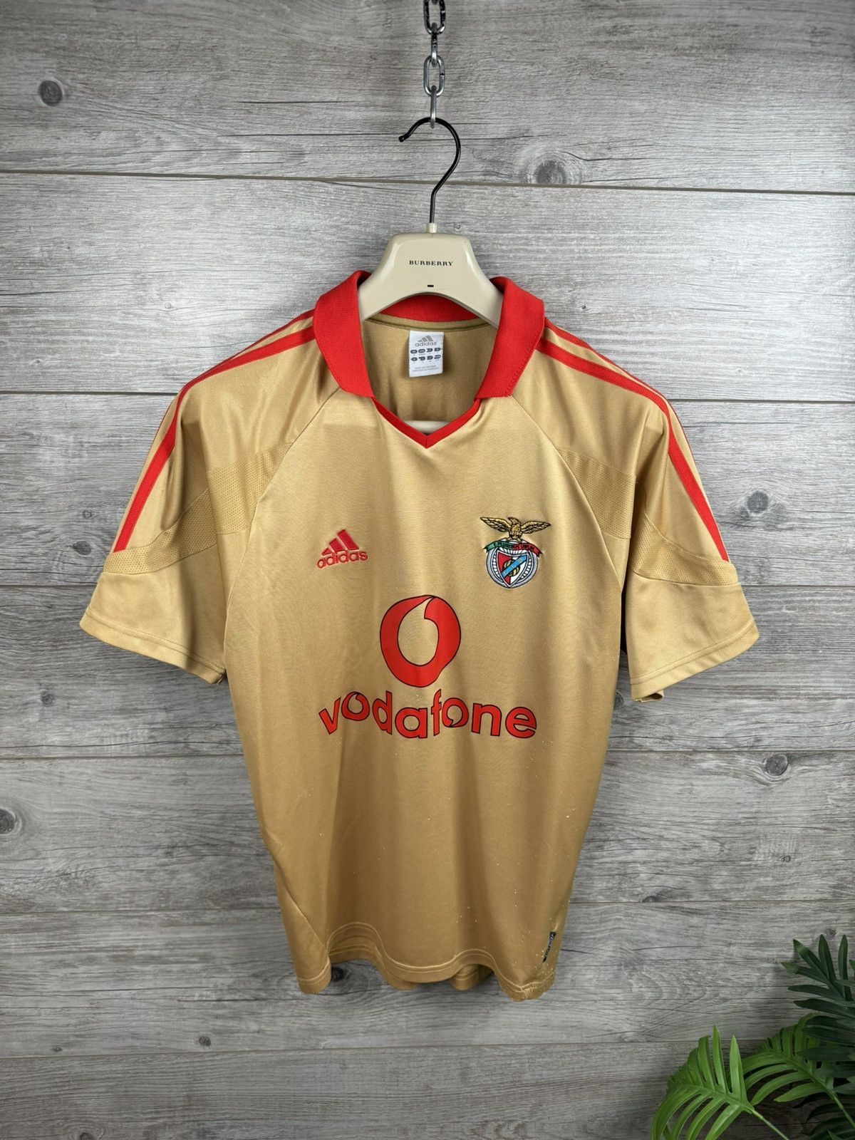 Adidas ADIDAS BENFICA 2003 2004 THIRD SHIRT FOOTBALL SOCCER JERSEY Size US S / EU 44-46 / 1 - 2 Thumbnail
