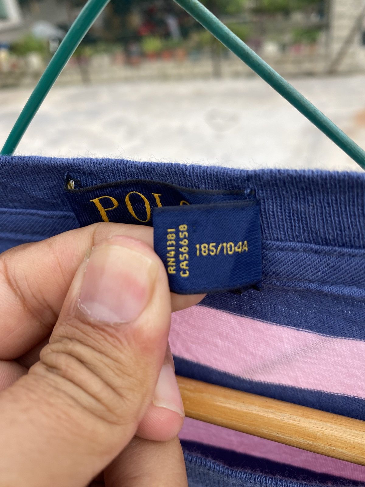 Polo Ralph Lauren Polo ralph lauren purple pink breton striped Size US XL / EU 56 / 4 - 7 Thumbnail