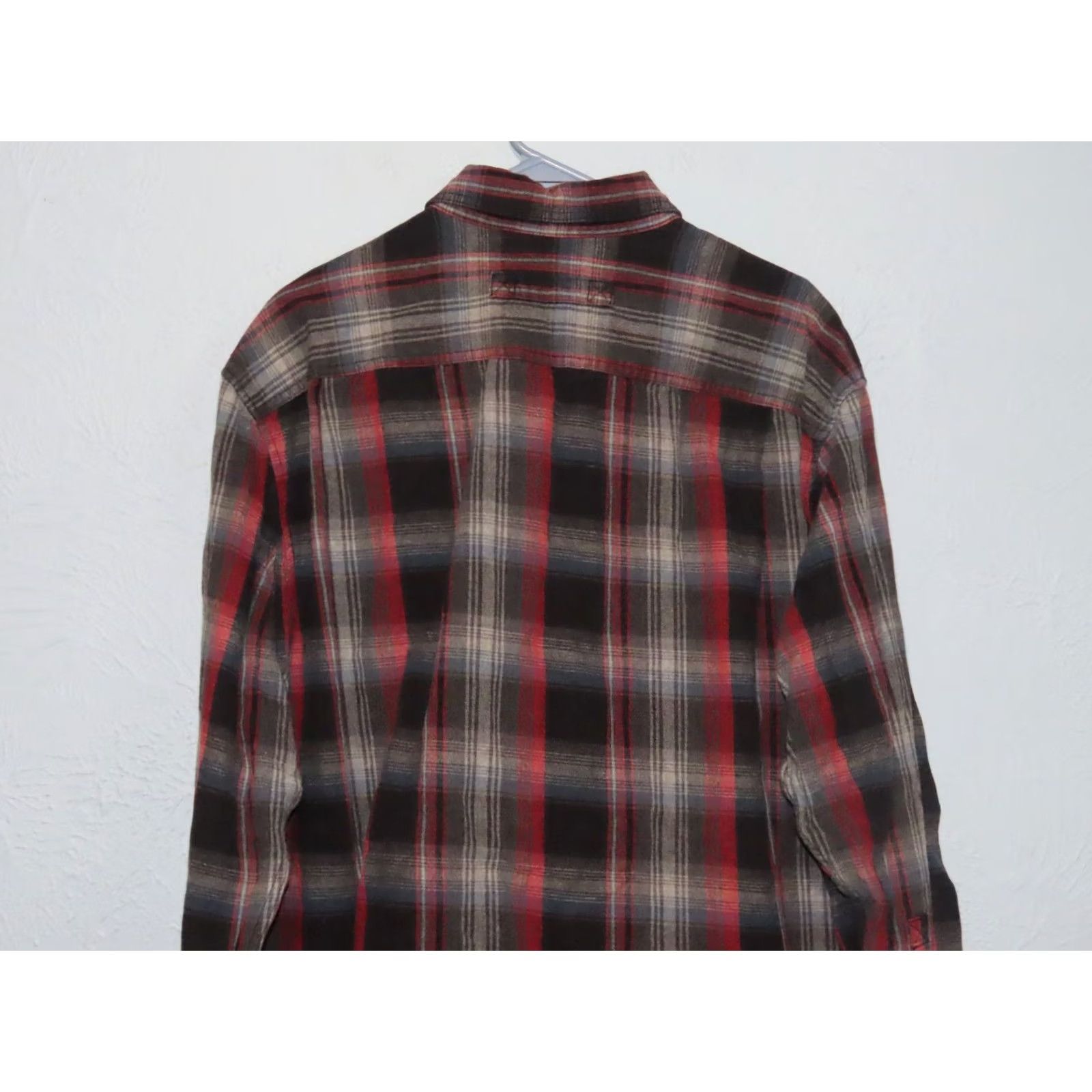 Vintage Duluth Untucked Flannel Relaxed Fit Shirt Men’s XL Black Red Gray Plaid Button-Up Size US XL / EU 56 / 4 - 7 Thumbnail