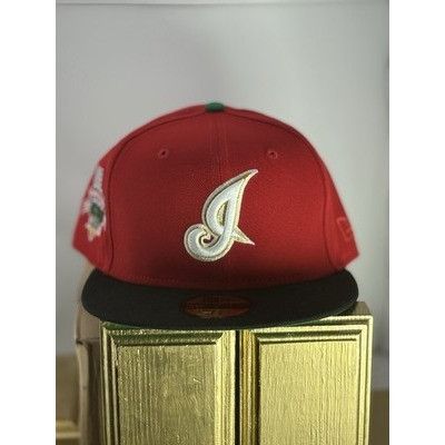 New Era Cleveland Indians Jacobs Field 10th Anniv 59FIFTY Fitted Hat Size ONE SIZE - 2 Thumbnail