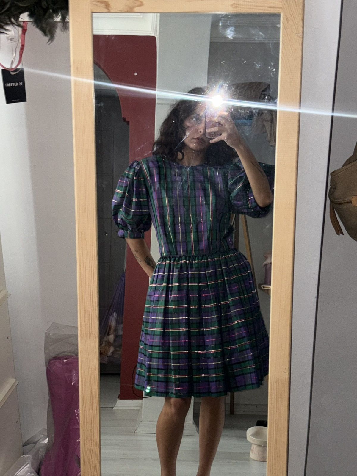 Vintage Vintage dress Size L / US 10 / IT 46 - 2 Thumbnail