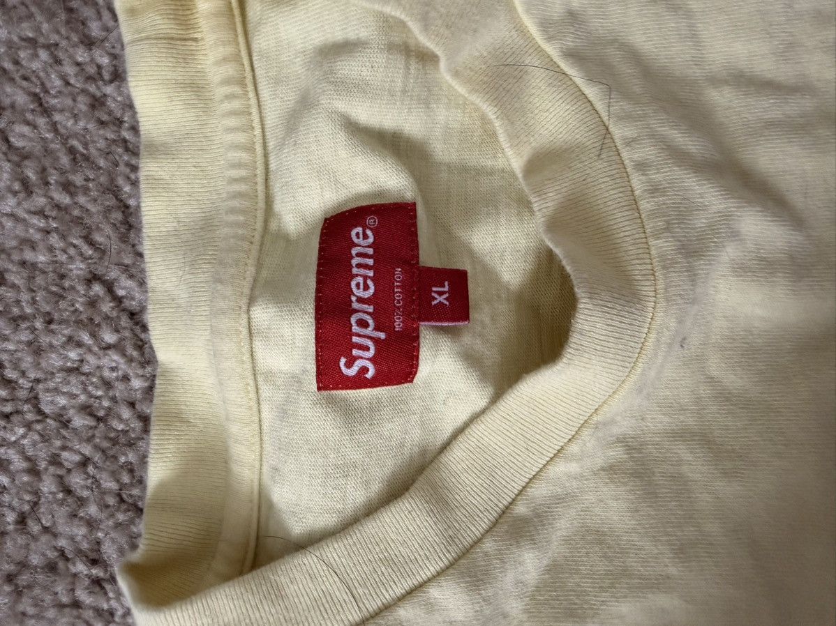 Supreme Supreme Butter Yellow Pocket T Size US XL / EU 56 / 4 - 3 Thumbnail