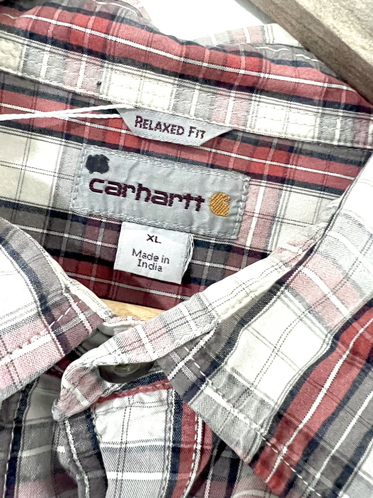 Carhartt Carhatt Checkered Shirt Size US XL / EU 56 / 4 - 3 Thumbnail