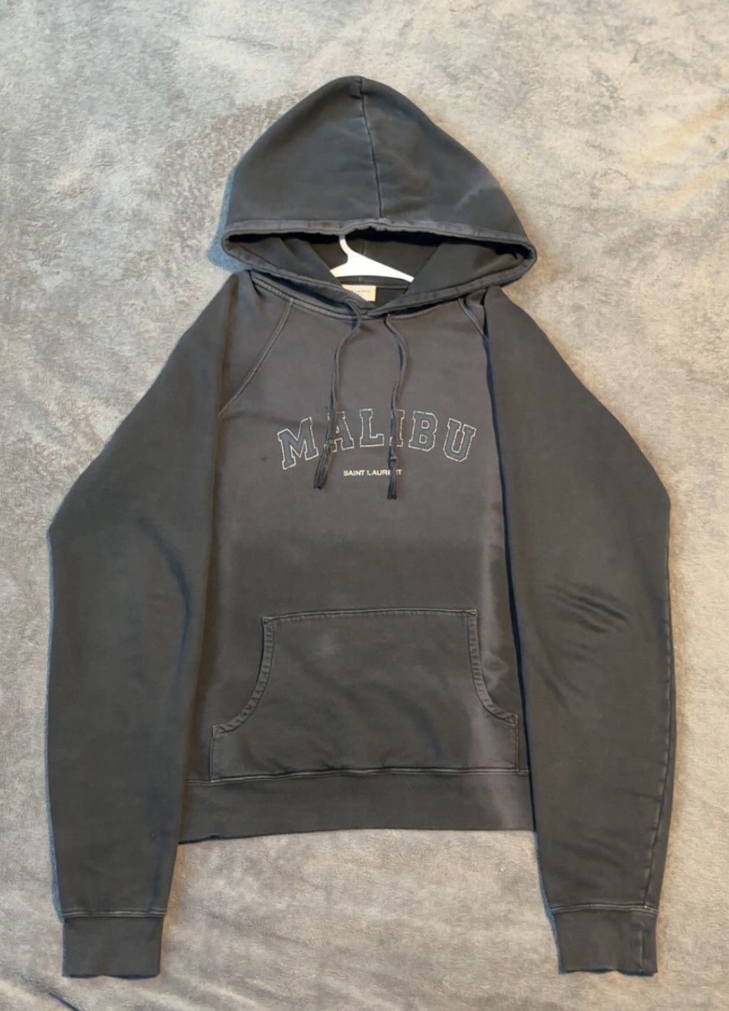 Saint Laurent Paris SS20 MALIBU パーカー Saint Laurent Paris Saint Laurent Black Malibu Hoodie | Grailed