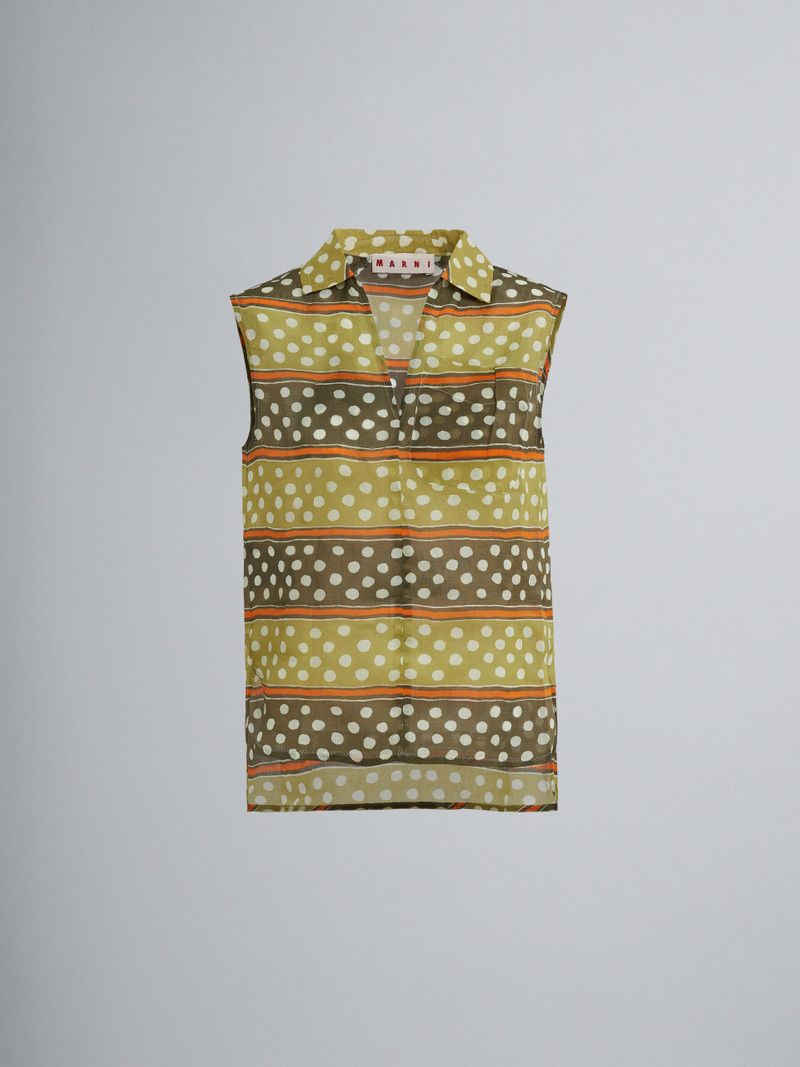 Marni o1y1125 Blouse in Multicolor Size S / US 4 / IT 40 - 1 Thumbnail