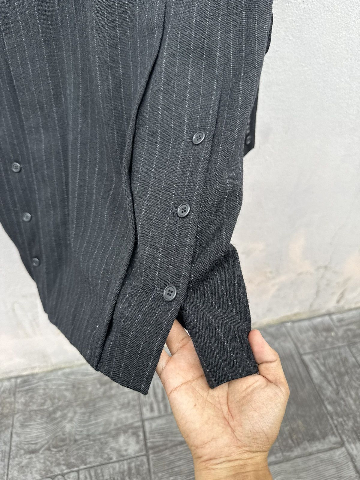 Japanese Brand Japanese Designer MR.BOGEY Asymmetrical Silhouette Baggy Fit Size 48L - 14 Thumbnail