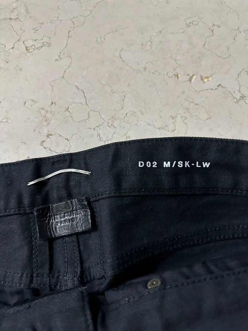 Saint Laurent Paris Saint Laurent Paris Woven silver buckle jeans-2508 Size US 32 / EU 48 - 6 Thumbnail