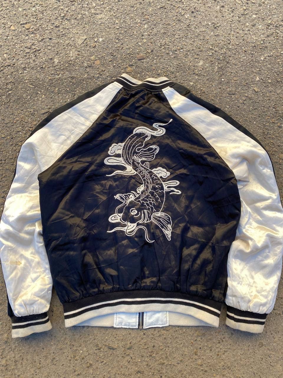 Japanese Brand × Vintage Vintage Ed Hardy style japanese bomber jacket Size US M / EU 48-50 / 2 - 8 Thumbnail