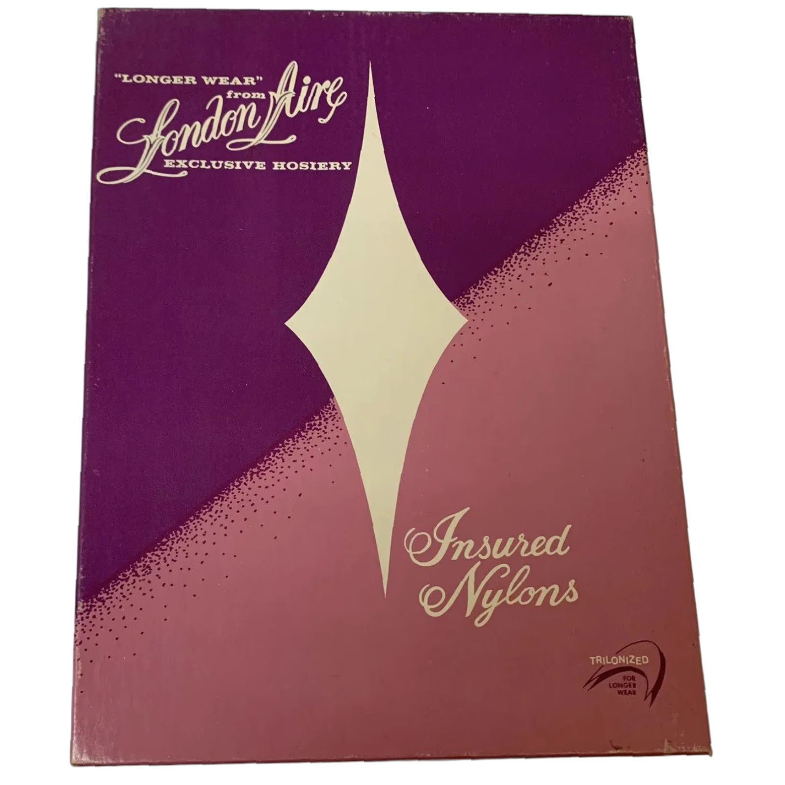 Vintage VINTAGE London Aire Hosiery Thigh High Stockings 1 pair size 9 Brown Nylon Eveningwear Stockings Mens Womens Girls Boys Size ONE SIZE - 1 Thumbnail