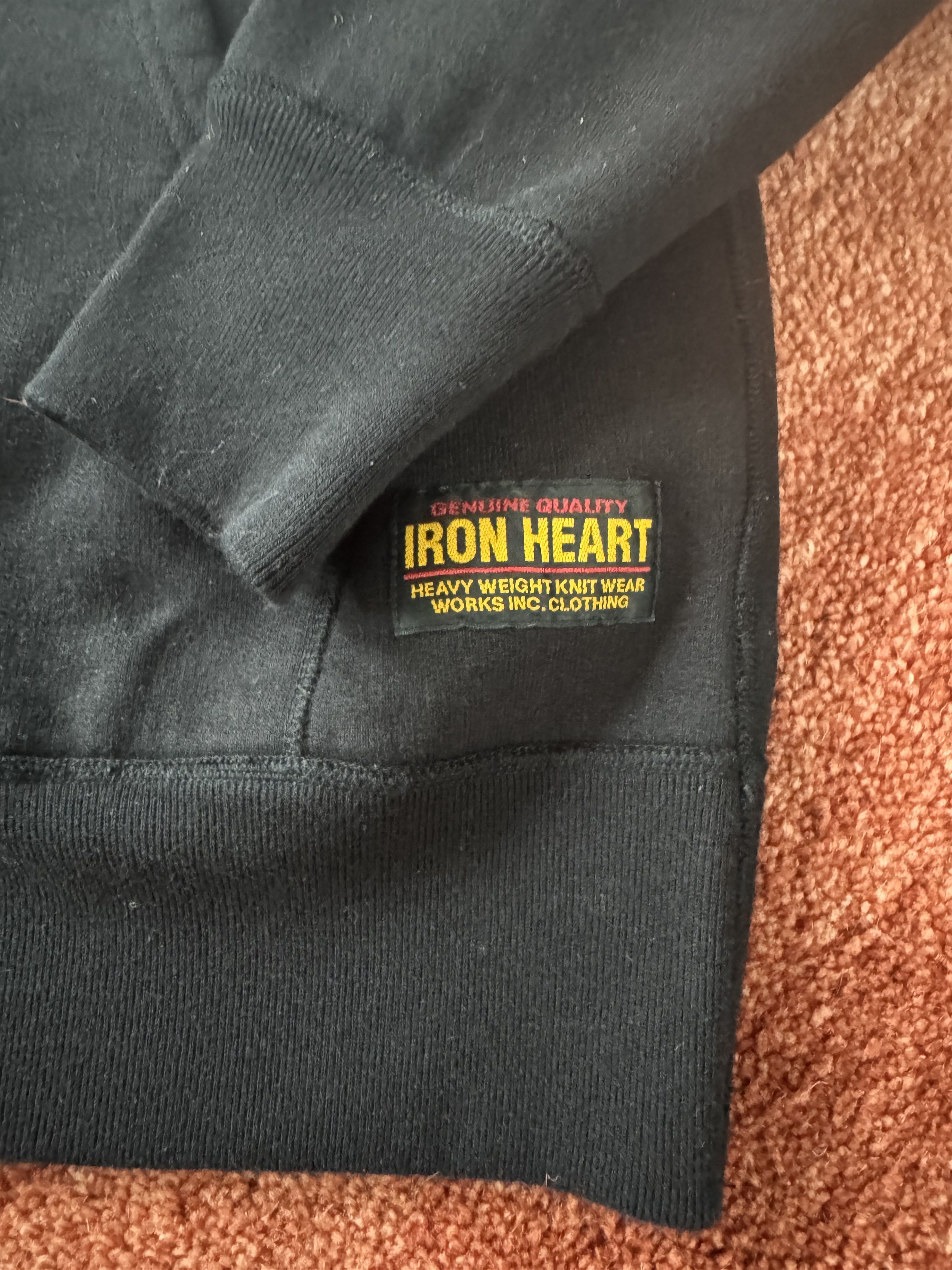 Iron Heart Heavyweight 14oz Zip Up Size US L / EU 52-54 / 3 - 4 Thumbnail