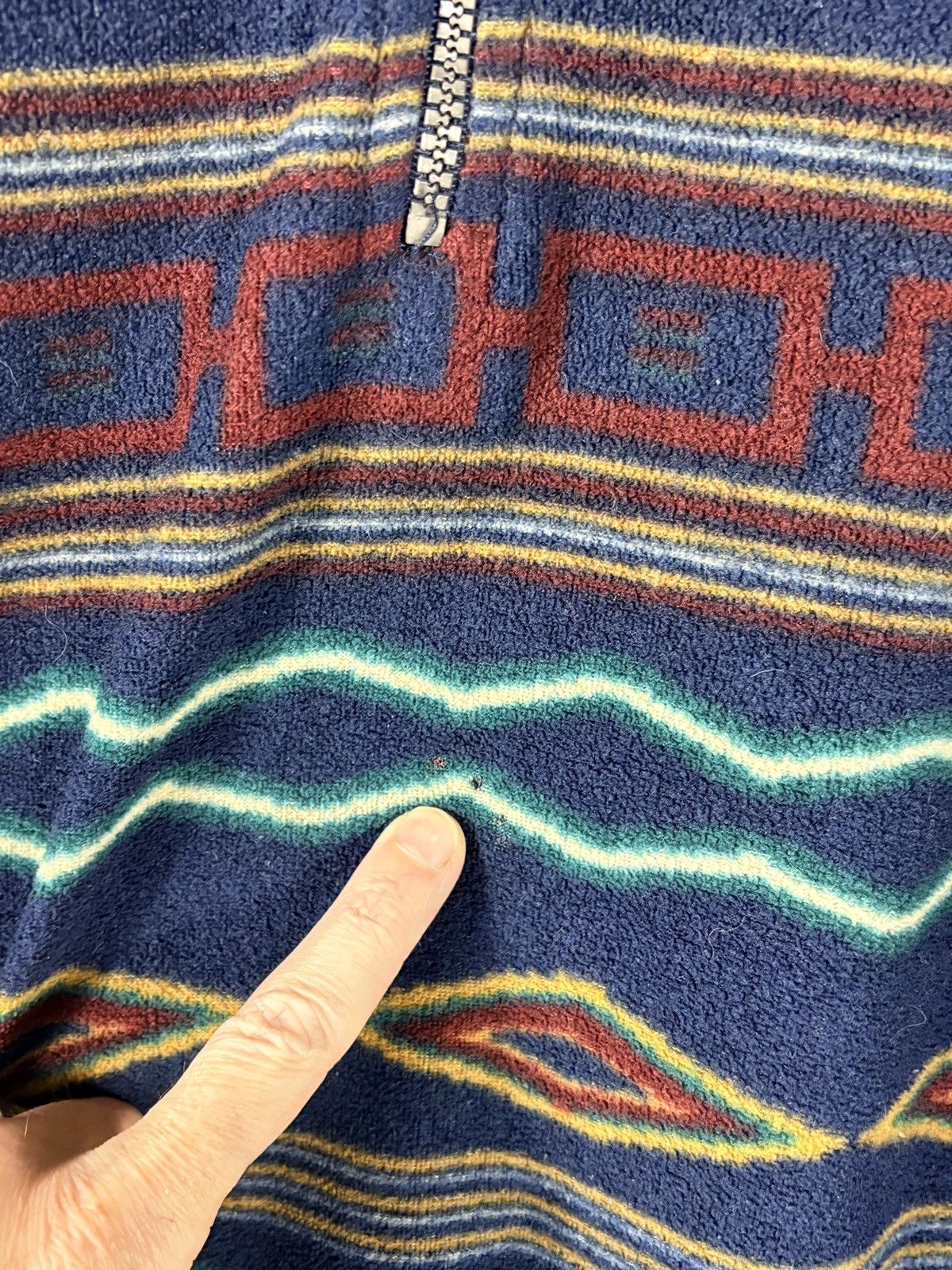 Other Vintage 90s Munsingwear Sweatshirt Mens XL Southwest 1/4 Zip Size US XL / EU 56 / 4 - 4 Thumbnail
