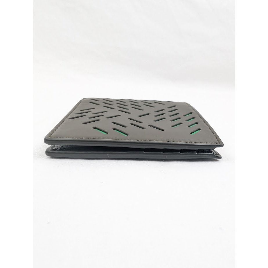 Bottega Veneta o1rshd1 Size: OS / Perforated Paper Calf Wallet in Kaki Size ONE SIZE - 5 Thumbnail