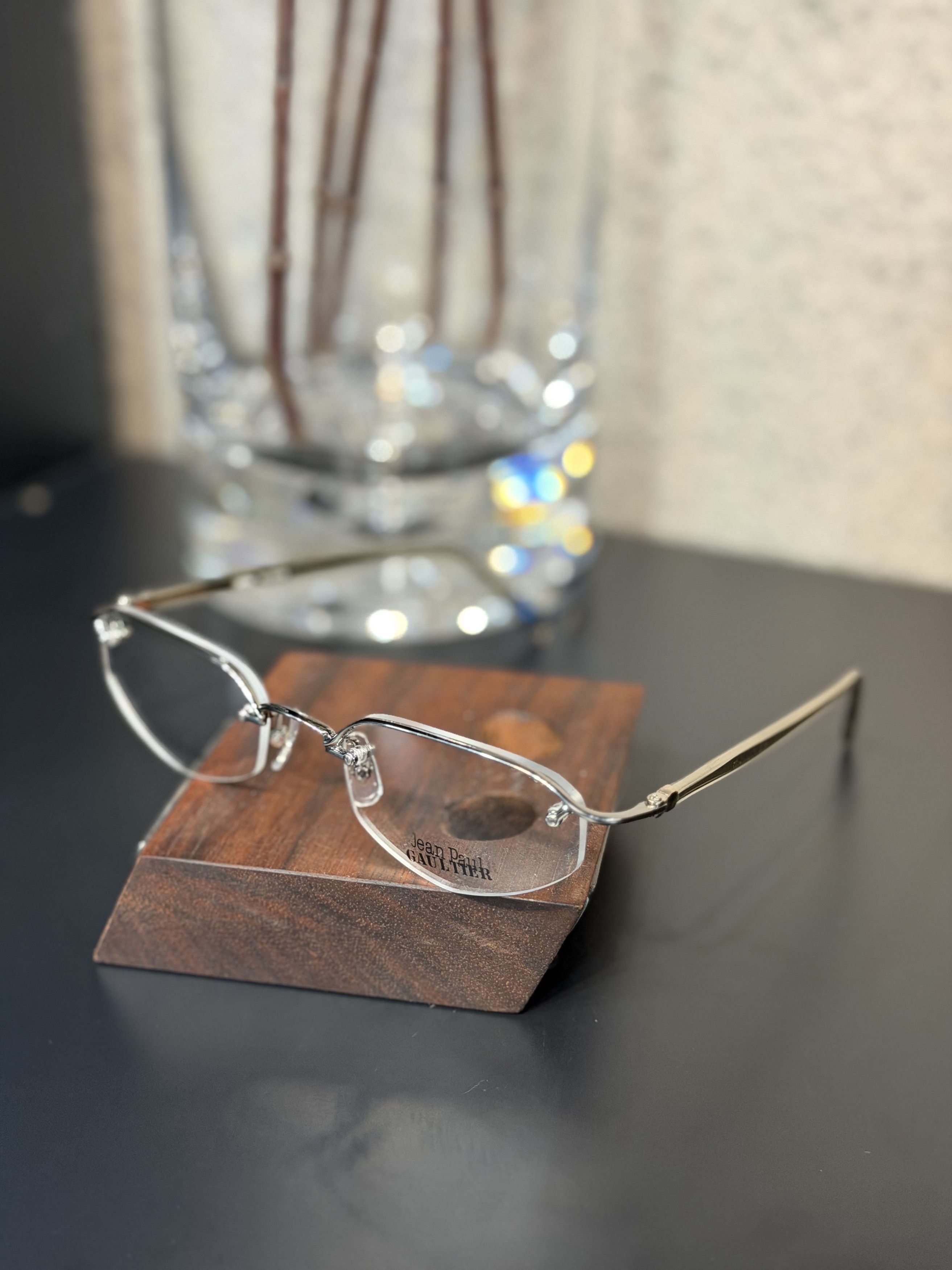 Jean Paul Gaultier Jean Paul Gaultier 55-0049 Silver Half Rimless Size ONE SIZE - 1 Thumbnail
