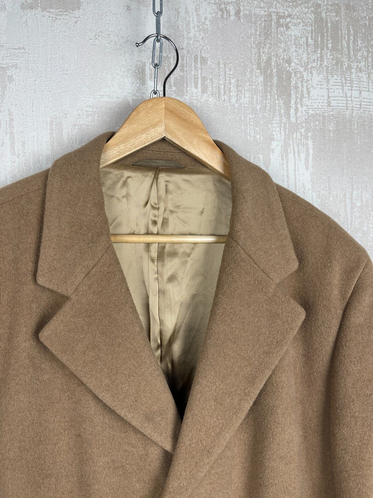 Aldo ALDO COLITTI Tessuti di Fabio Bertone Wool Cashmere Coat Size US XL / EU 56 / 4 - 5 Thumbnail
