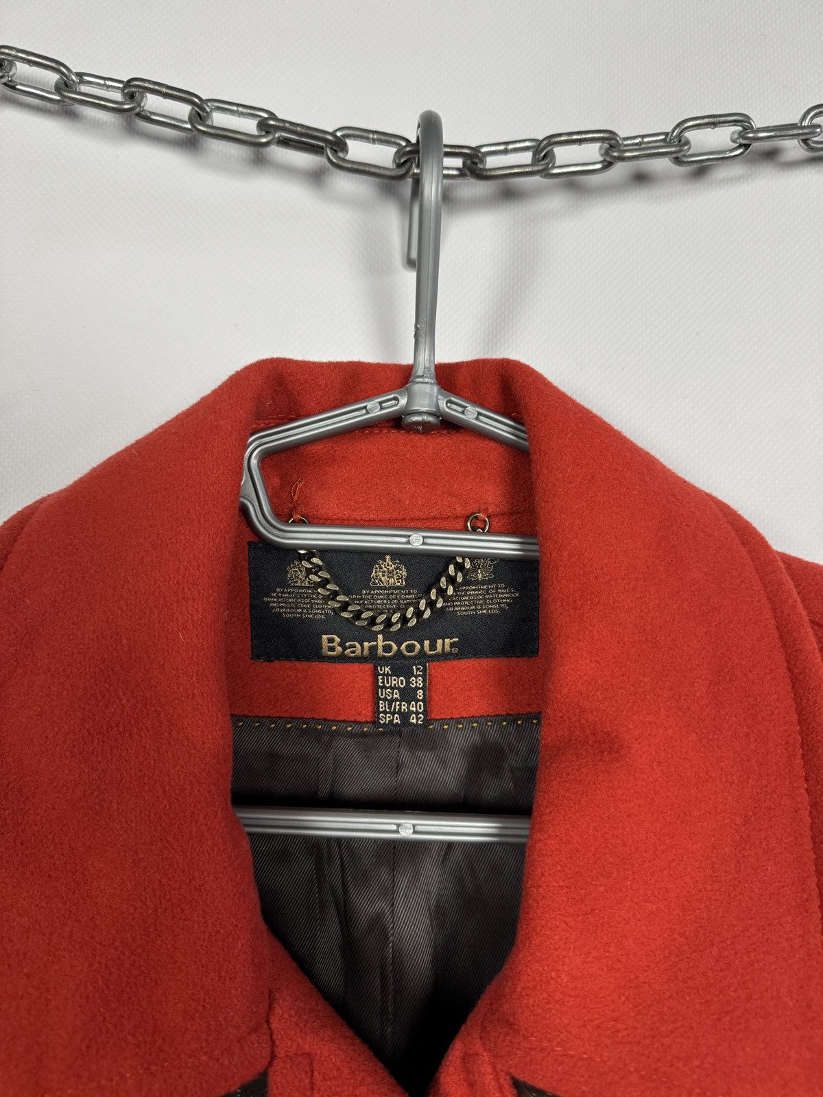 Barbour Barbour Wool Peacoat Double Breasted Classic Coat UK 12 US 8 Size M / US 6-8 / IT 42-44 - 7 Thumbnail