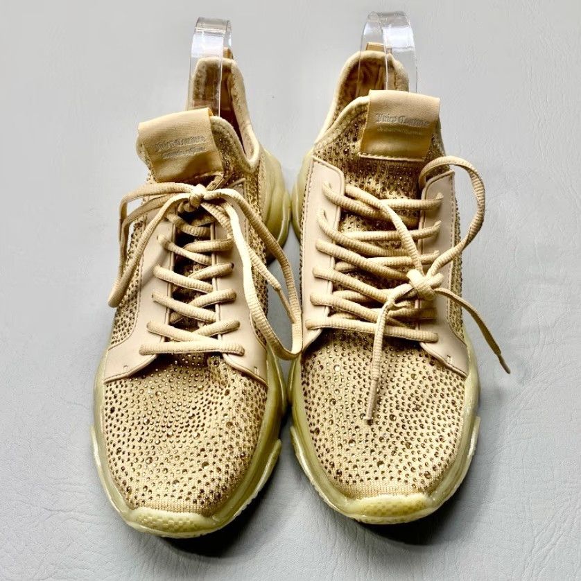 Juicy Couture Juicy Couture Adana Sneakers Womens Size 10 Natural With Rhinestones 1360 Size US 8 / IT 38 - 6 Thumbnail