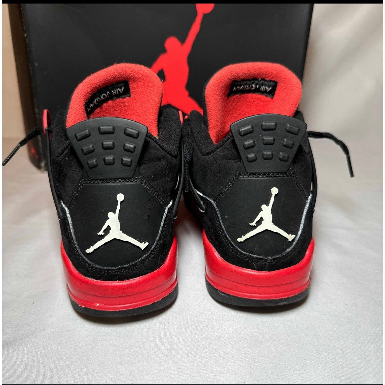 Jordan Brand × Nike Size 6 - Nike Air Jordan 4 Retro GS Red Thunder Men's Shoes Size US 6 / EU 39 - 5 Thumbnail