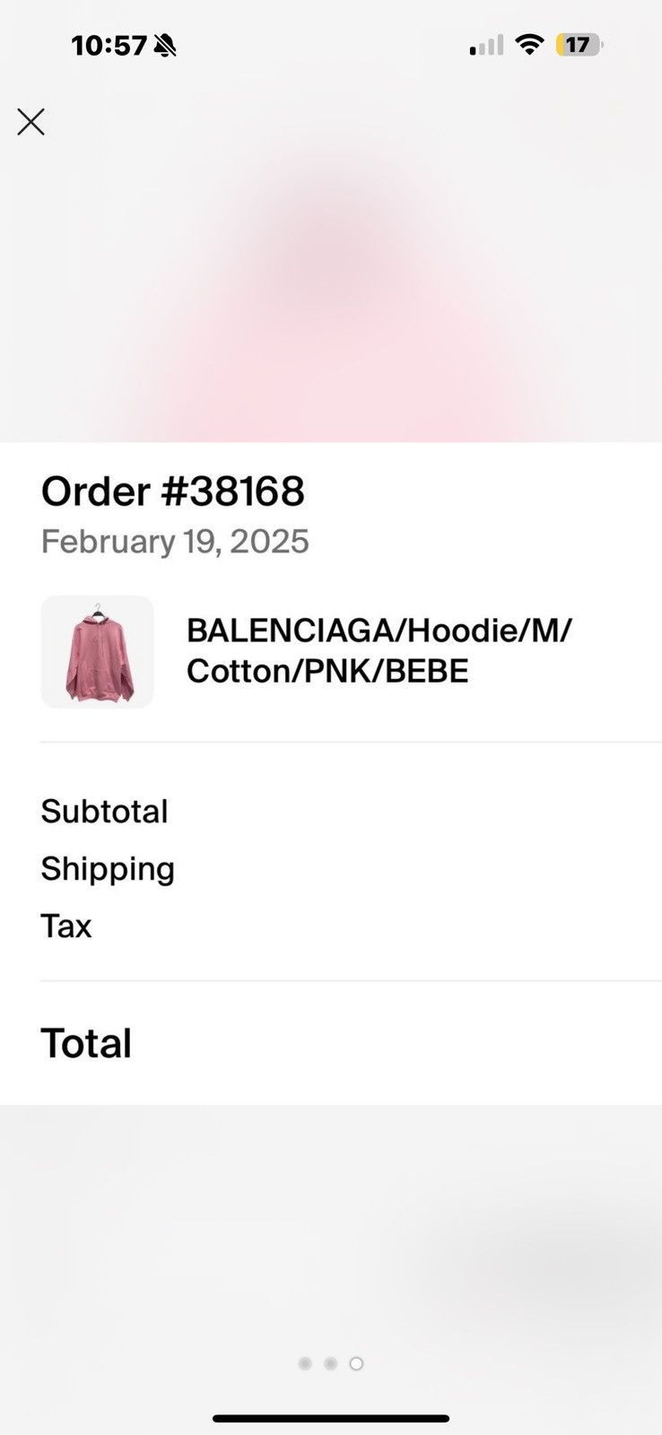 Balenciaga balenciaga bebe pink hoodie Size US M / EU 48-50 / 2 - 8 Thumbnail