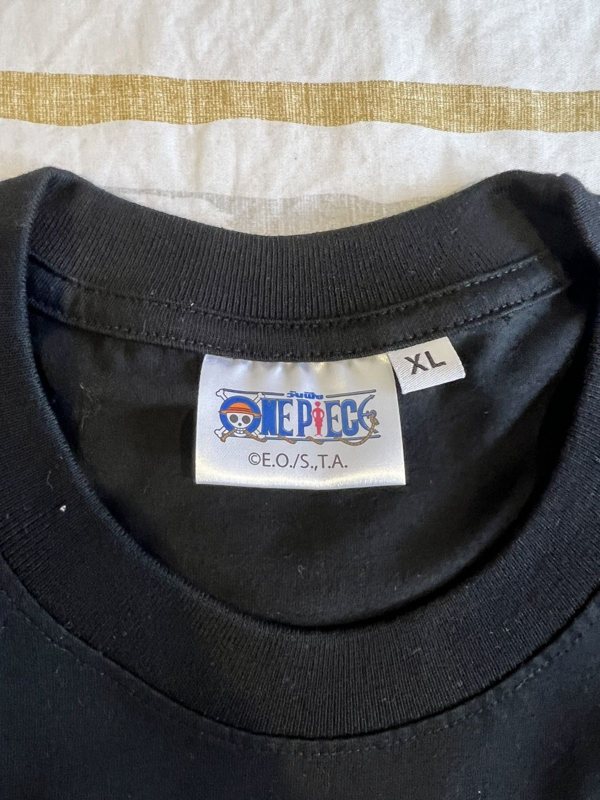 Anime One piece “straw hat” crew tee Size US XL / EU 56 / 4 - 9 Thumbnail