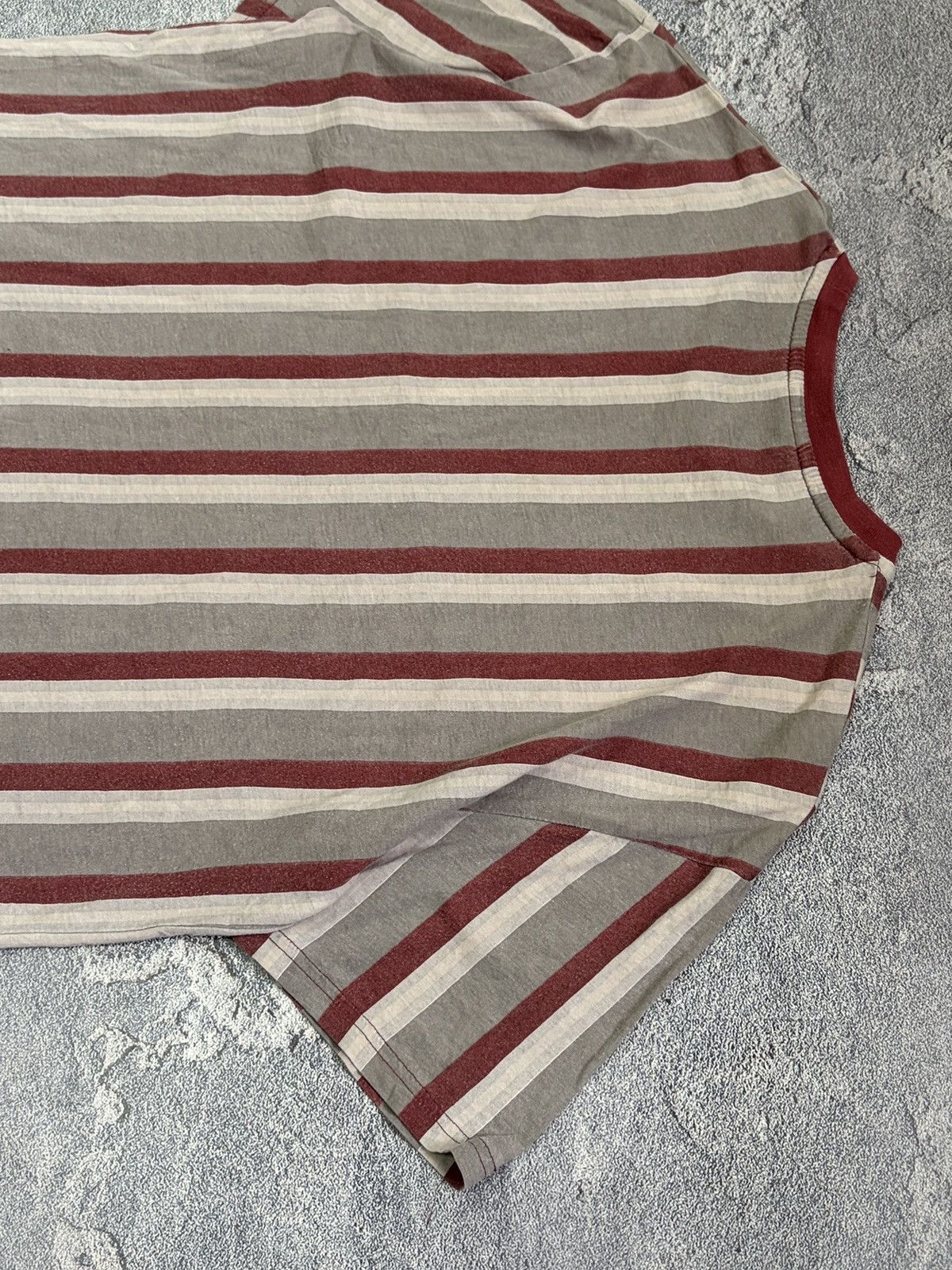 Stussy Stussy Los Angeles Embroidered Logo Striped Tee M Size US M / EU 48-50 / 2 - 10 Thumbnail