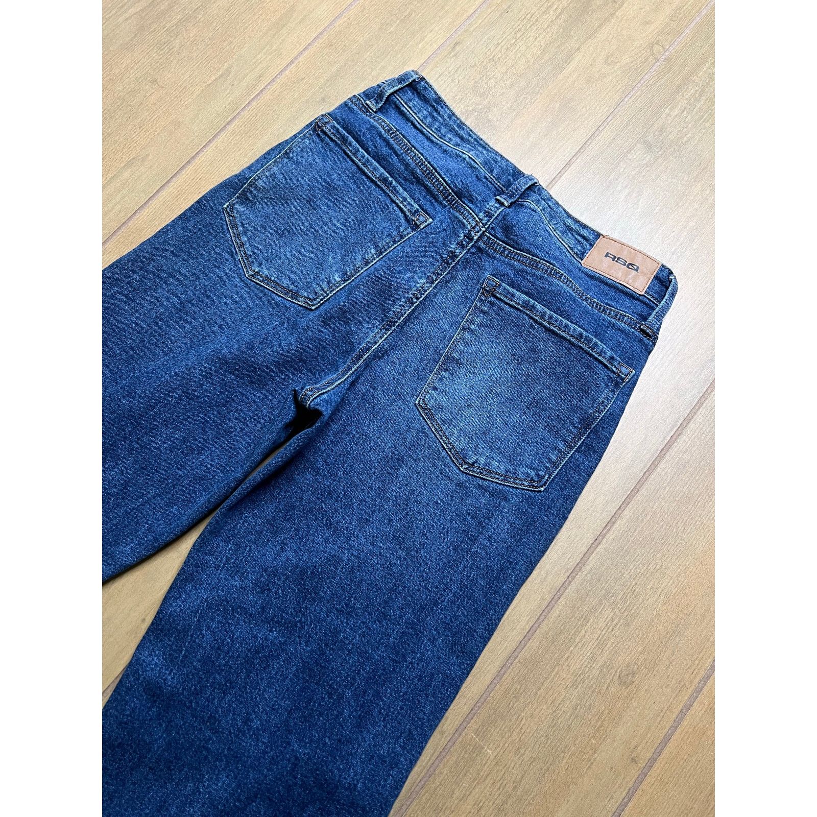 Rsq RSQ High Rise Flare Jeans Womens Size 27 Blue Stretch Denim Size 27" / US 4 / IT 40 - 11 Thumbnail