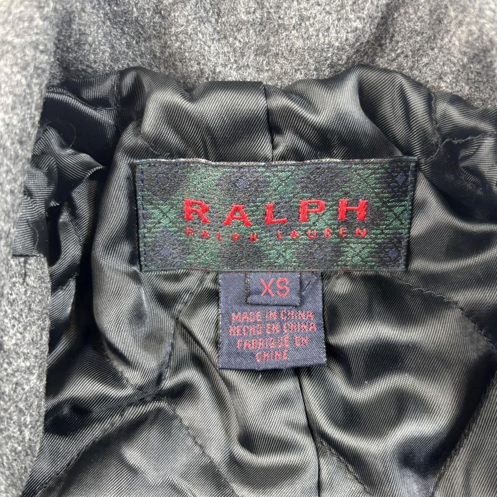 Ralph Lauren Ralph Lauren Wool Coat XS Gray Long Double Breasted Heritage Academia Size XS / US 0-2 / IT 36-38 - 3 Thumbnail
