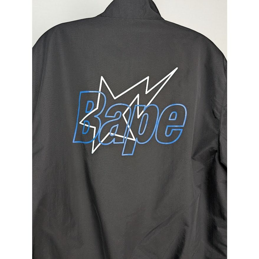 Bape o1rshd1 Logo Windbreaker Jacket in Black Size US S / EU 44-46 / 1 - 14 Thumbnail