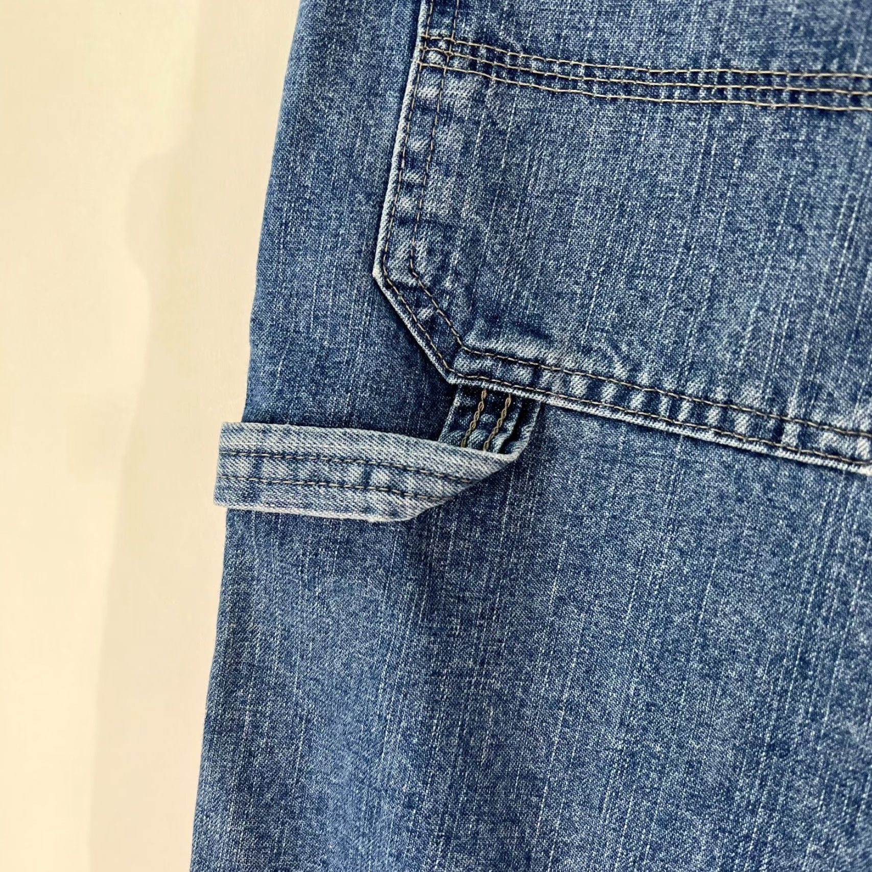 Wrangler Wrangler Mens Flat Front Mid Rise Authentic Casual Blue Denim Shorts Size 40 Size US 40 / EU 56 - 5 Thumbnail