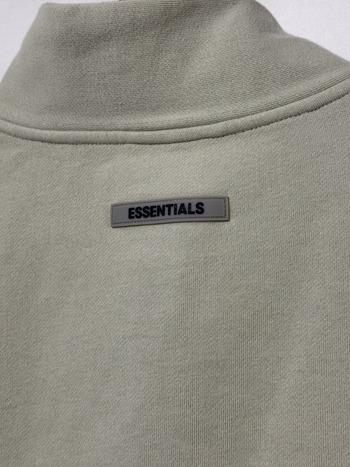 Fear of God Fear of God Essentials Half-Zip Sweater Alfalfa Sage SZ S🔥 Size US S / EU 44-46 / 1 - 11 Thumbnail