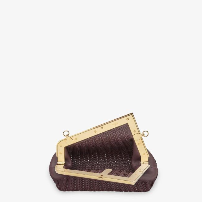 Fendi o1s1wg111224 Size: OS / Small Bag in Burgundy Size ONE SIZE - 4 Thumbnail