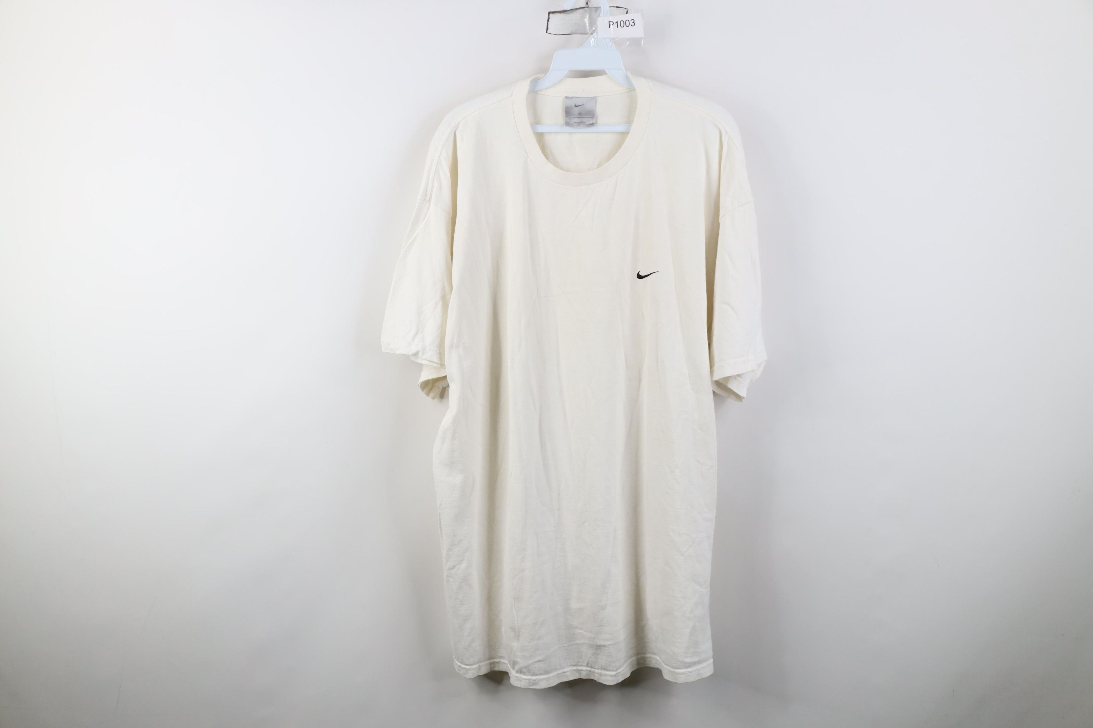 Nike Vintage Y2K Nike Travis Scott Mini Swoosh T-Shirt Cotton Size US XL / EU 56 / 4 - 1 Thumbnail