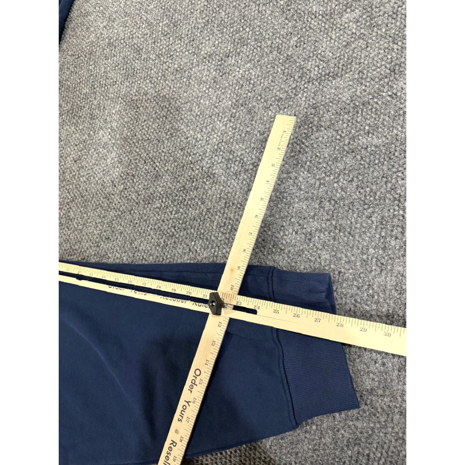 Tommy Hilfiger Tommy Hilfiger Sweatpants Mens 3XL Blue Navy Drawstring Fleece Classic Straight Leg Pants Casual Activewear Workout Mens Size US 39 - 6 Thumbnail