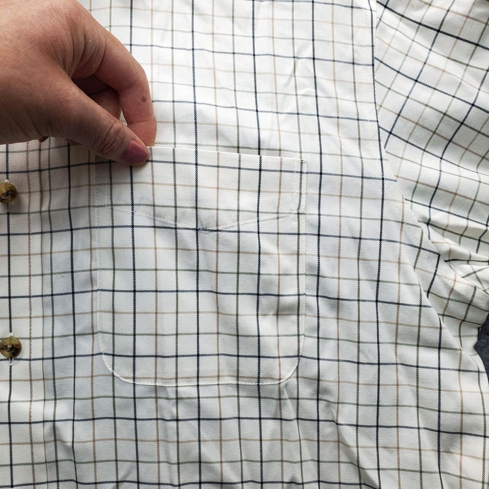 Vintage L.L. Bean Button-Down Shirt Mens M Multi Plaid Wrinkle Resistant Collared Shirt Size US M / EU 48-50 / 2 - 5 Thumbnail