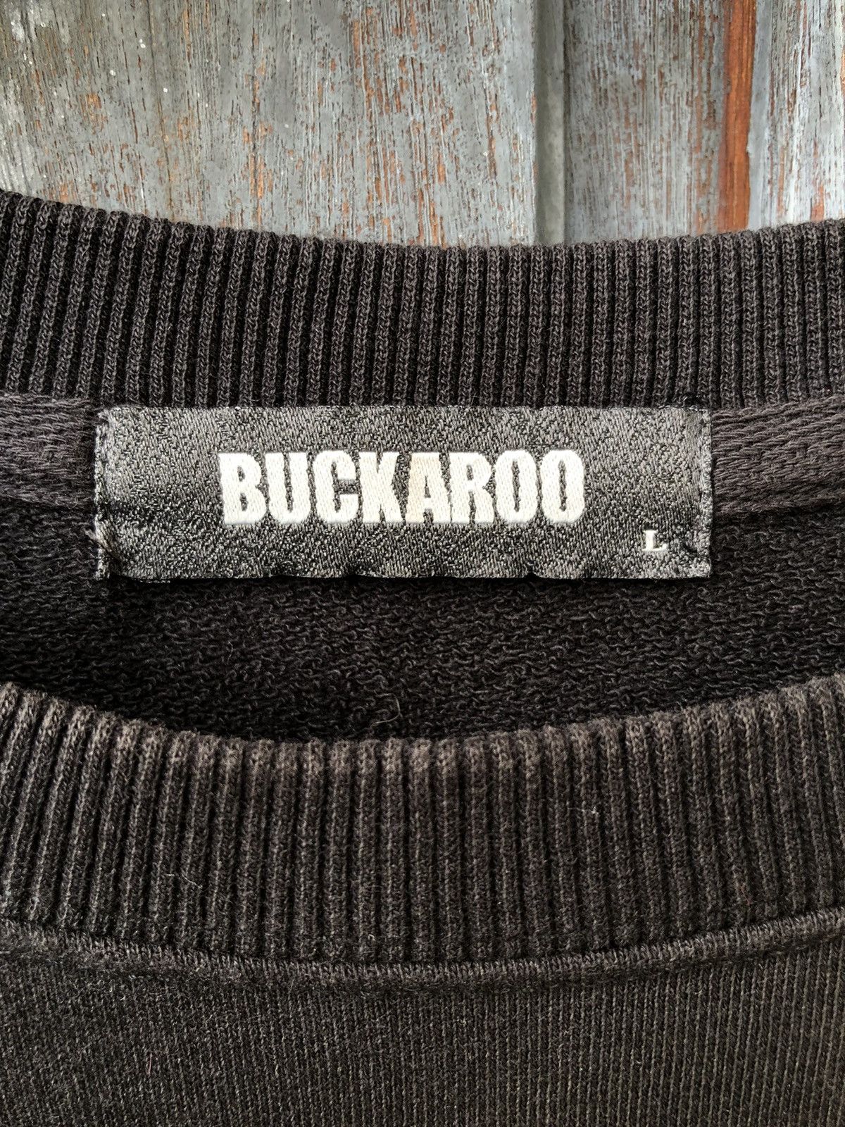 Japanese Brand Buckaroo Distressed Dark Avant Garde Style Japanese Archive Size US L / EU 52-54 / 3 - 6 Thumbnail