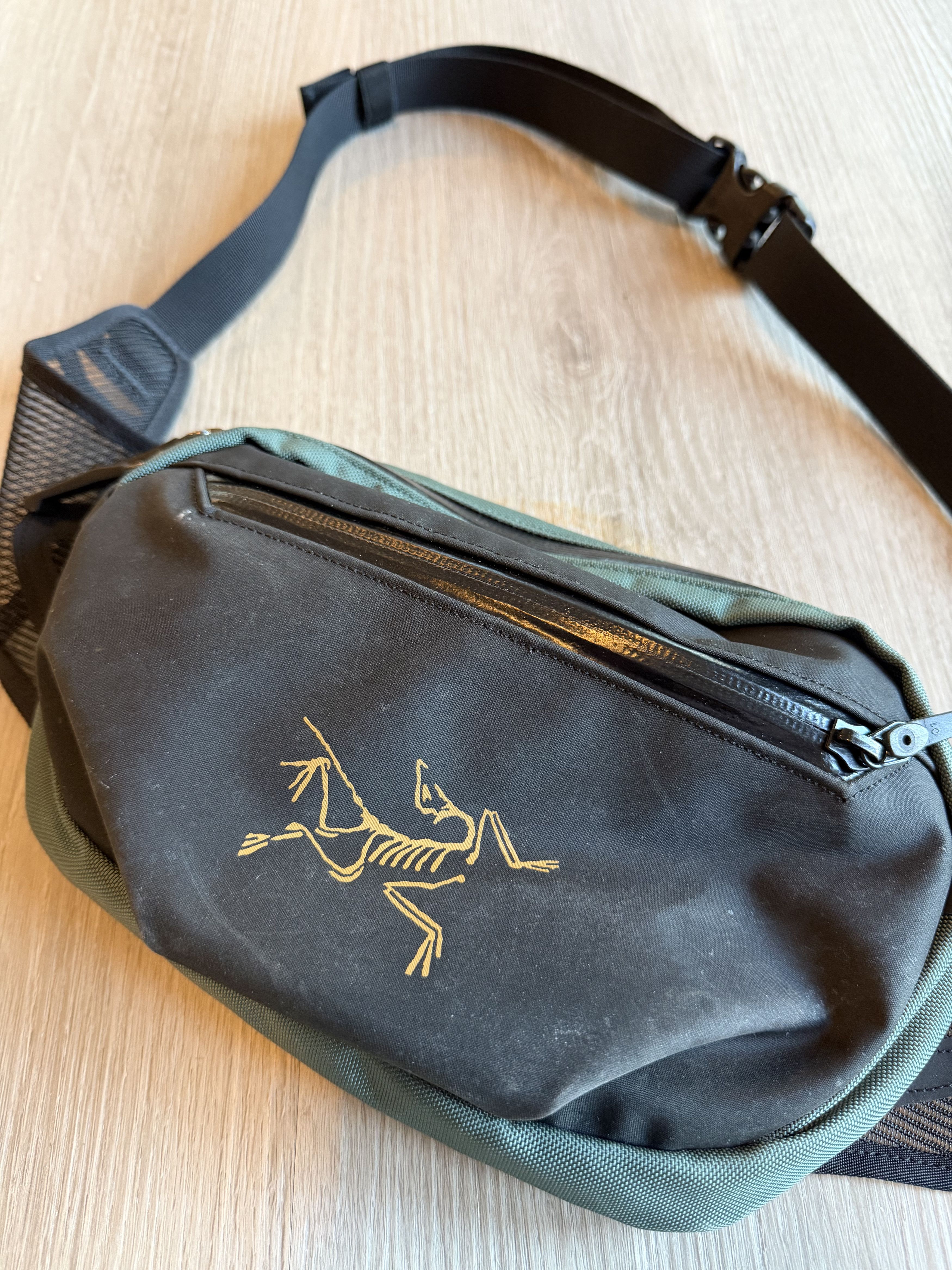 Arc'teryx Fall 23’ Arro Waist Pack 24K Gold Dark Magic Gorpcore Size ONE SIZE - 2 Thumbnail