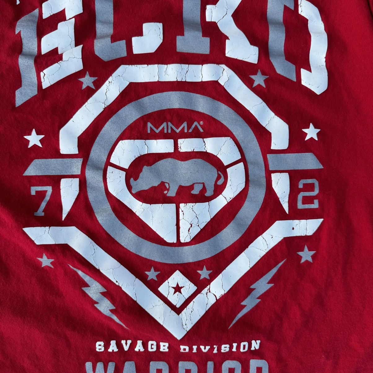 Ecko Unltd. × Harley Davidson × JNCO Vintage Y2K Red MMA Ecko Untld. AOP Skater Graphic Tee XXL Size US XXL / EU 58 / 5 - 4 Thumbnail