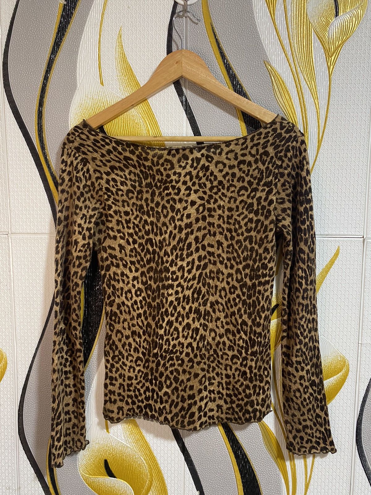 GOA Vintage GOA Leopard Long Sleeve Shirt Size S / US 4 / IT 40 - 4 Thumbnail