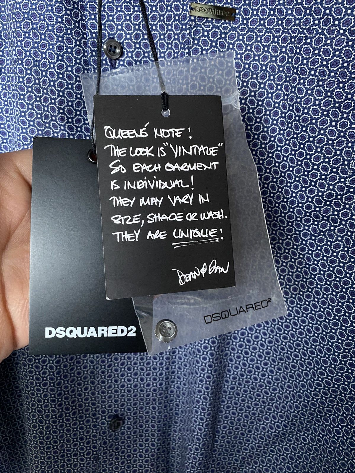 Dsquared2 Dsquared2 Shirt Button Up Longsleeve Italy Size US M / EU 48-50 / 2 - 6 Thumbnail