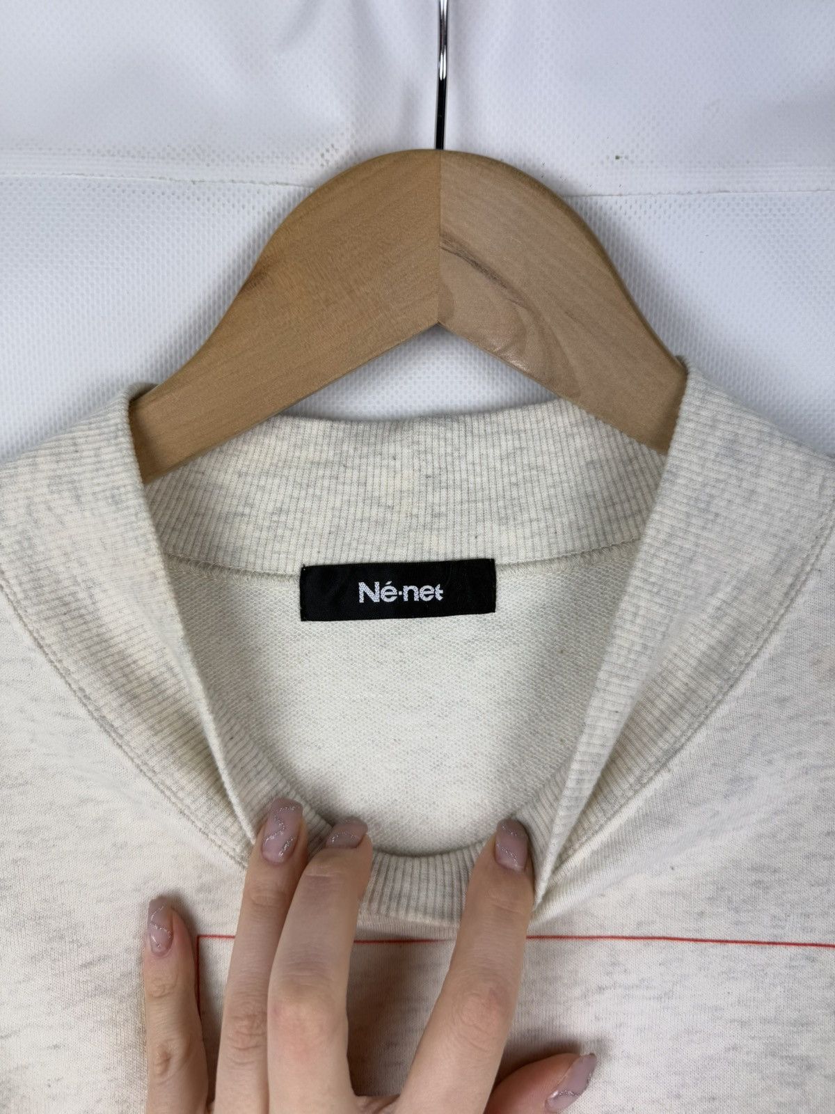 Issey Miyake × Japanese Brand × Ne-Net Ne-Net Issey Miyake Oversized Sweatshirt Pullover Japan Size M / US 6-8 / IT 42-44 - 9 Thumbnail