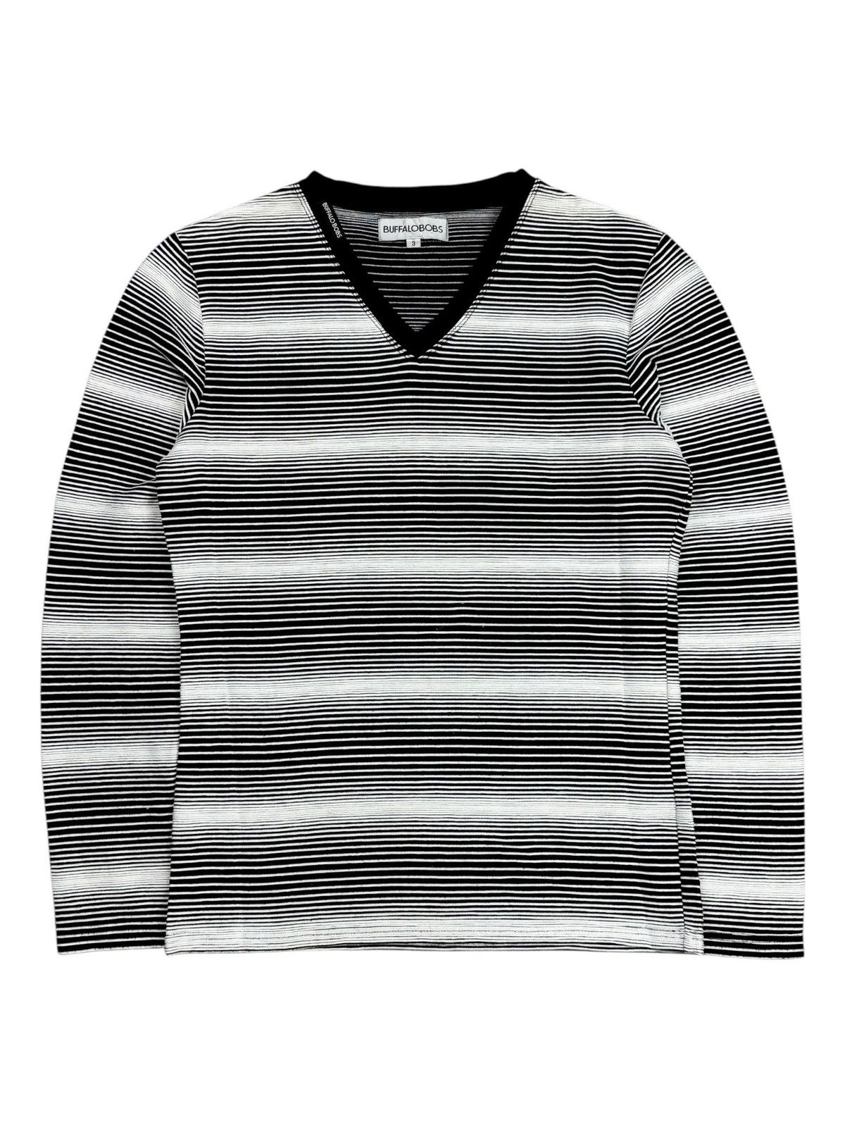 BUFFALO BOBS 2000s Buffalo Bobs - Vkei Style V Neck Fluffy Fabric LS Size US M / EU 48-50 / 2 - 1 Thumbnail